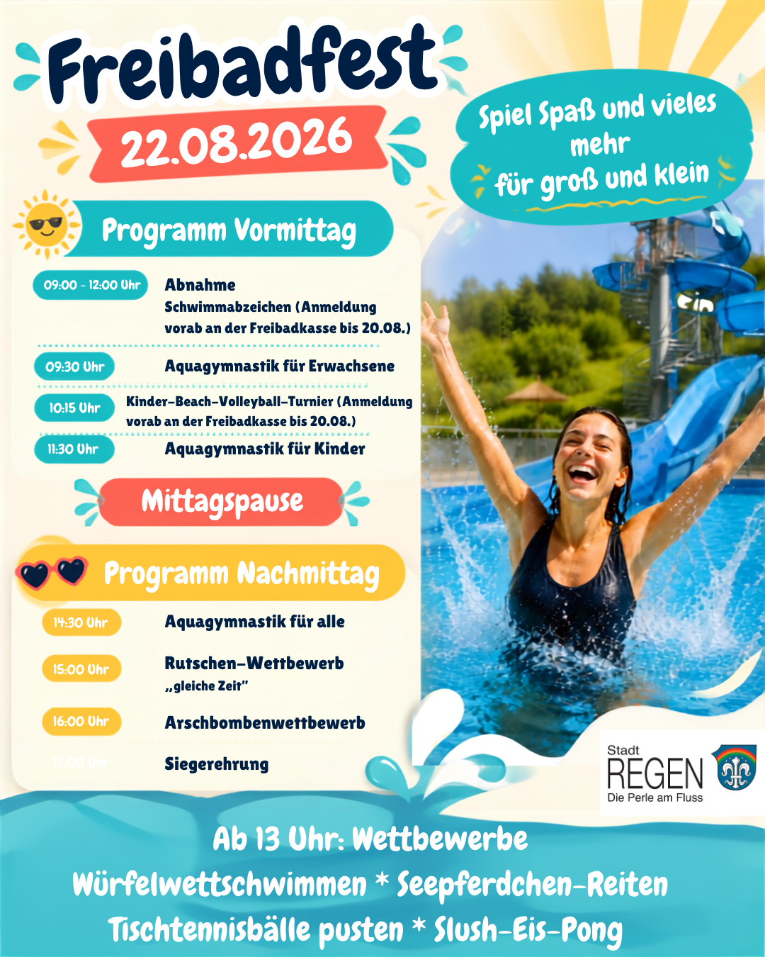 Freibadfest am 22.08.2026 