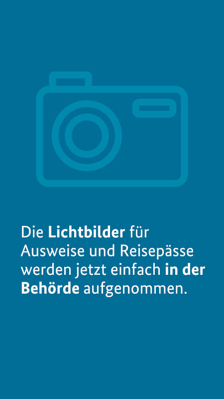 Fotoaufnahme für Pässe und Ausweise direkt im Rathaus möglich