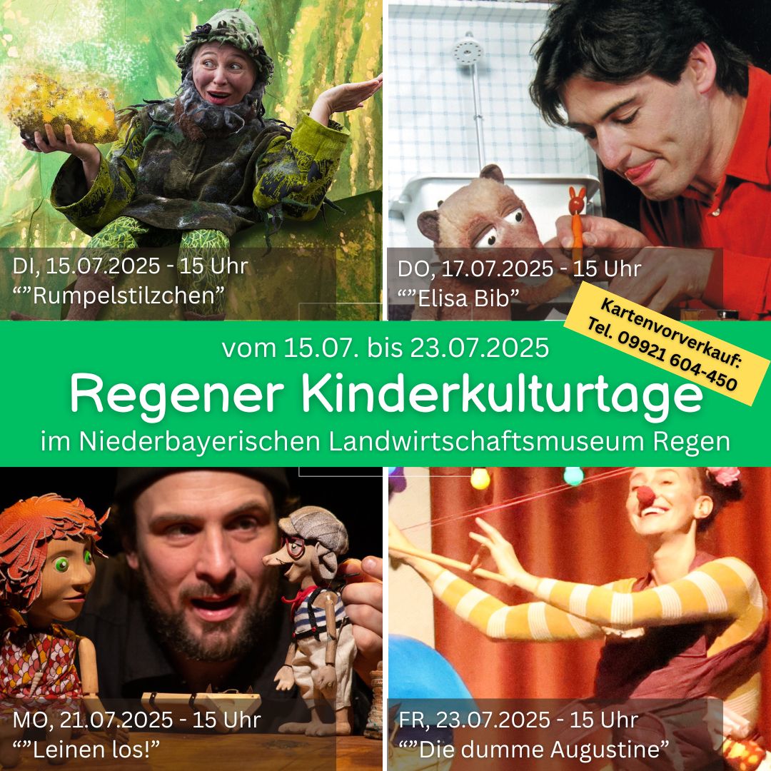Regener KinderKulturTage vom 15.07. bis 23.07.2025