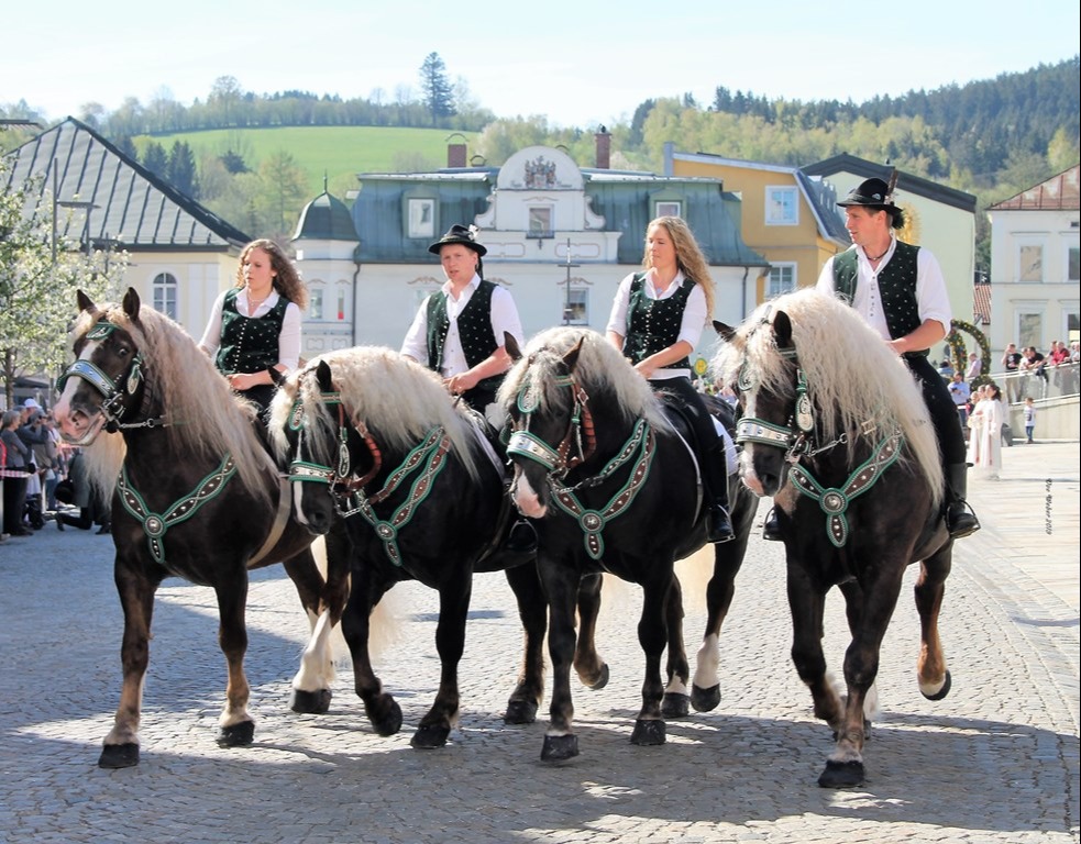 Osterritt am Ostermontag, 1. April 2024